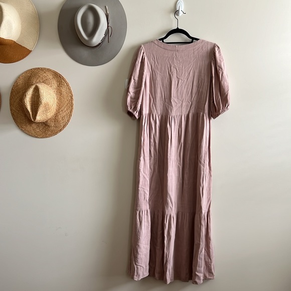 Rachel Pally Linen Mae Dress in Fawn size XS - Picture 6 of 12